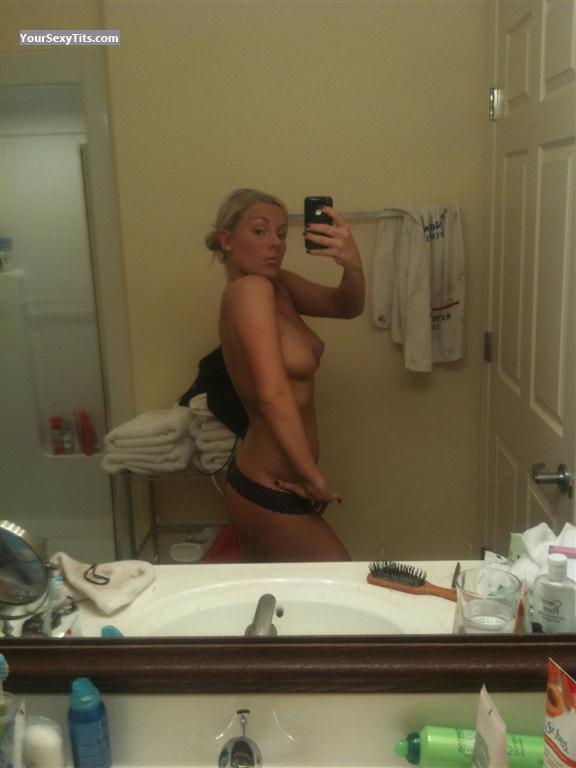 My Medium Tits Topless Selfie by Morgan